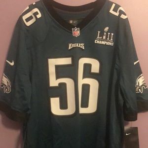 Large Nike Philadelphia Eagles Jersey
